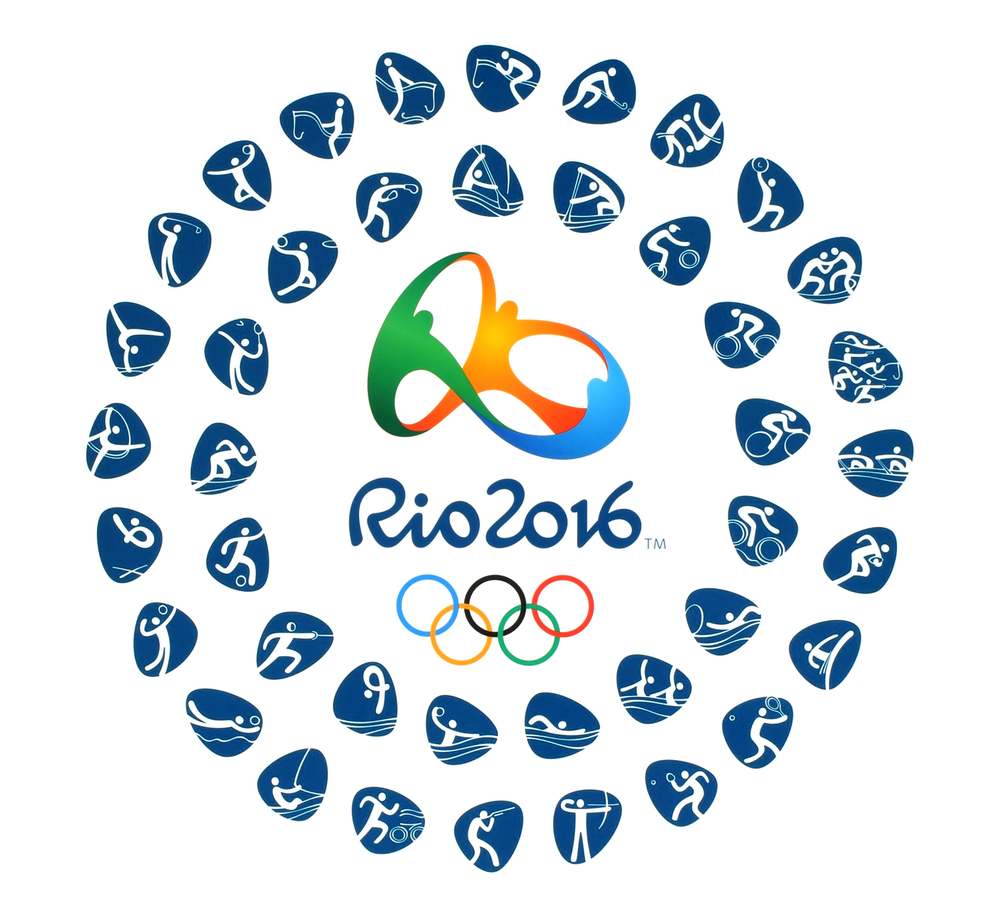 Logo 2016 Rio de Janeiro Olympic Games 2016